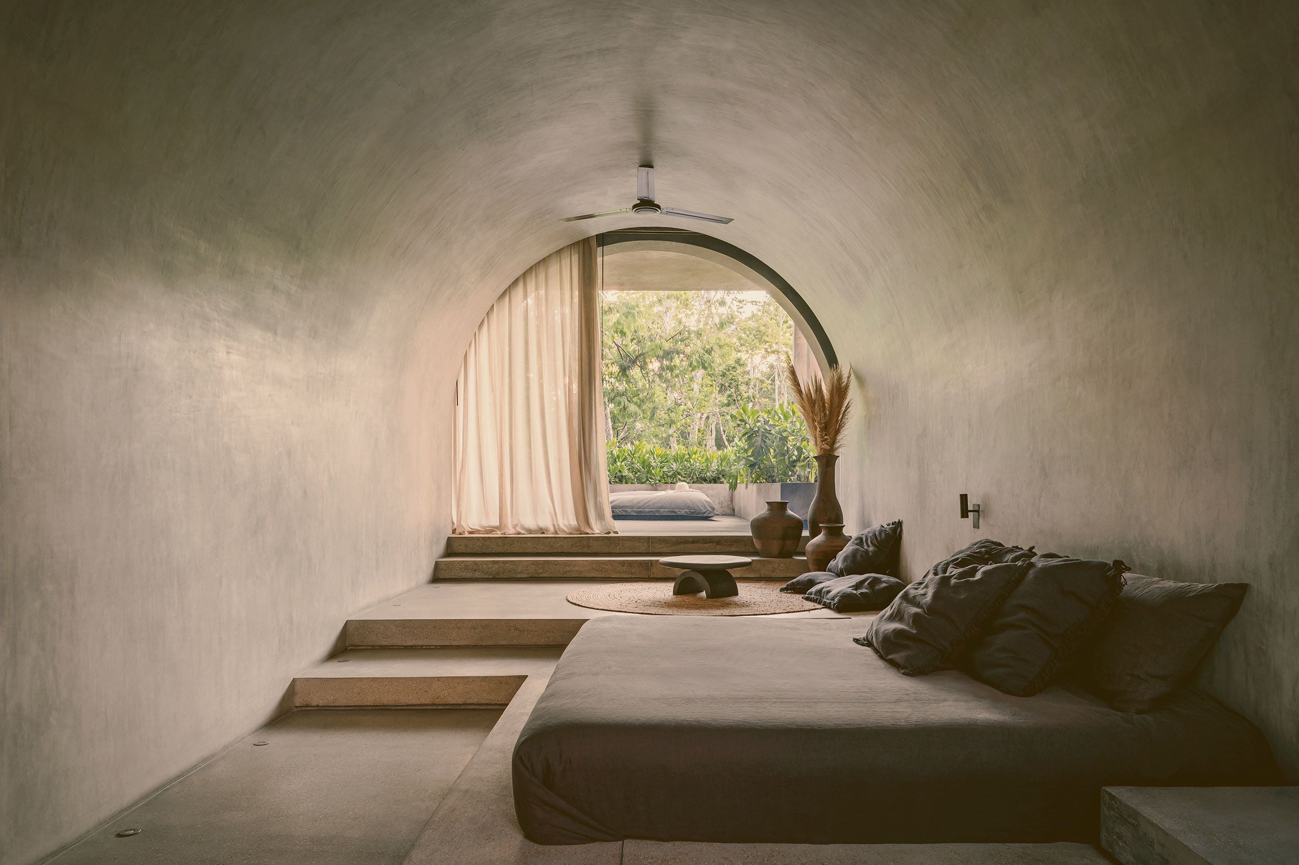 Villa Petricor: A Sculpted Monolithic Canvas Amid a Tropical Garden in ...
