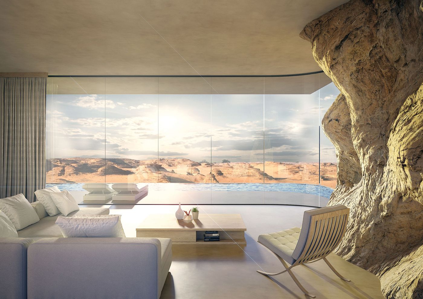 Desert Resort © Mark Foster Gage Architects. Courtesy of ORO Editions