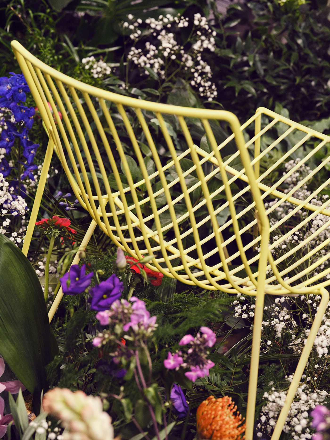 Tio Chair in march yellow for Massproductions
Photo: Massproductions