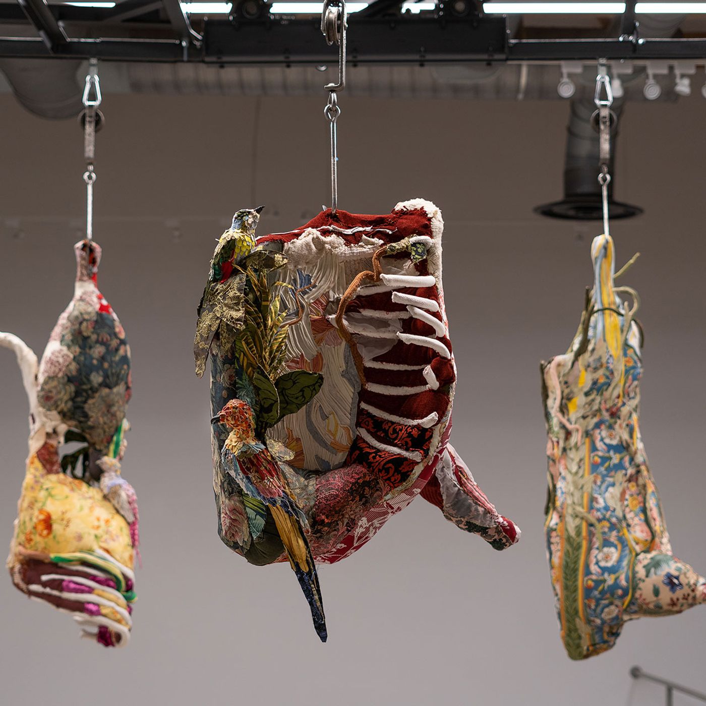 Installation view. Tamara Kostianovsky: Mesmerizing Flesh at Ogden Contemporary Arts. Photography by Cody Ard. Courtesy Ogden Contemporary Arts.