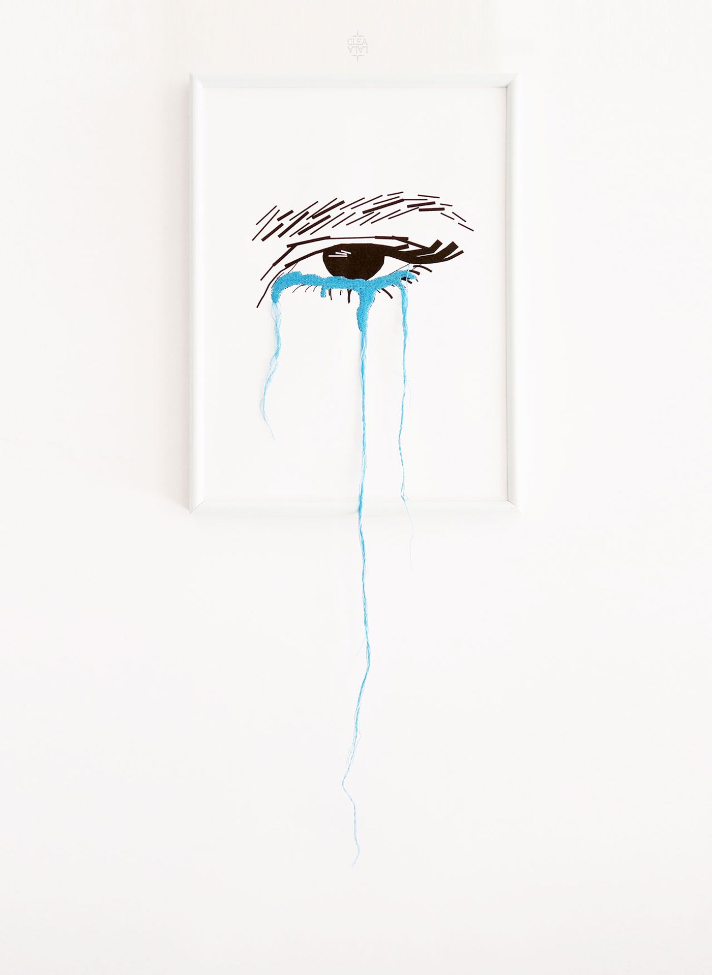 Cléa Lala, But real men make my panties wet not my eyes, 2016. From the series Humeurs.