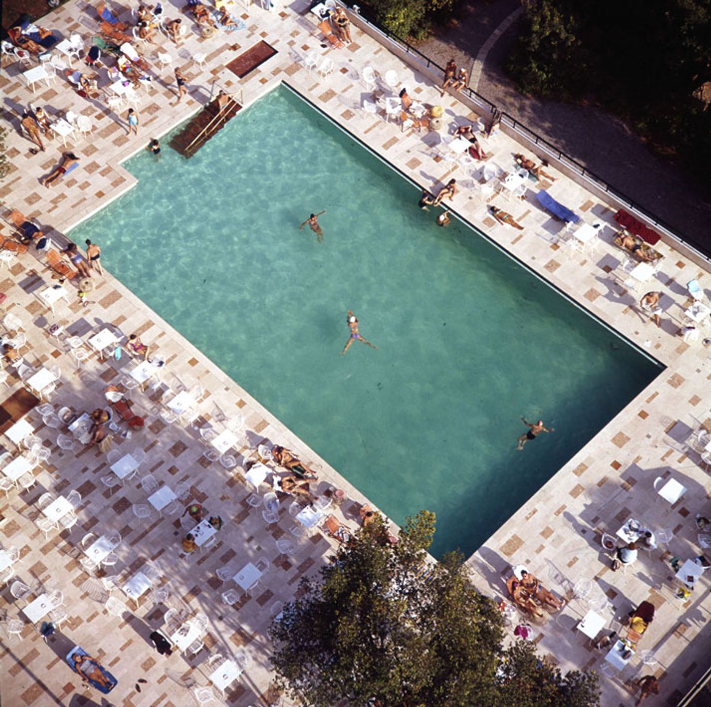 Hotel Ambasador in Opatija, Croatia. Architect: Zdravko Bregovac, 1966. Photo © CCN Images, Zagreb.