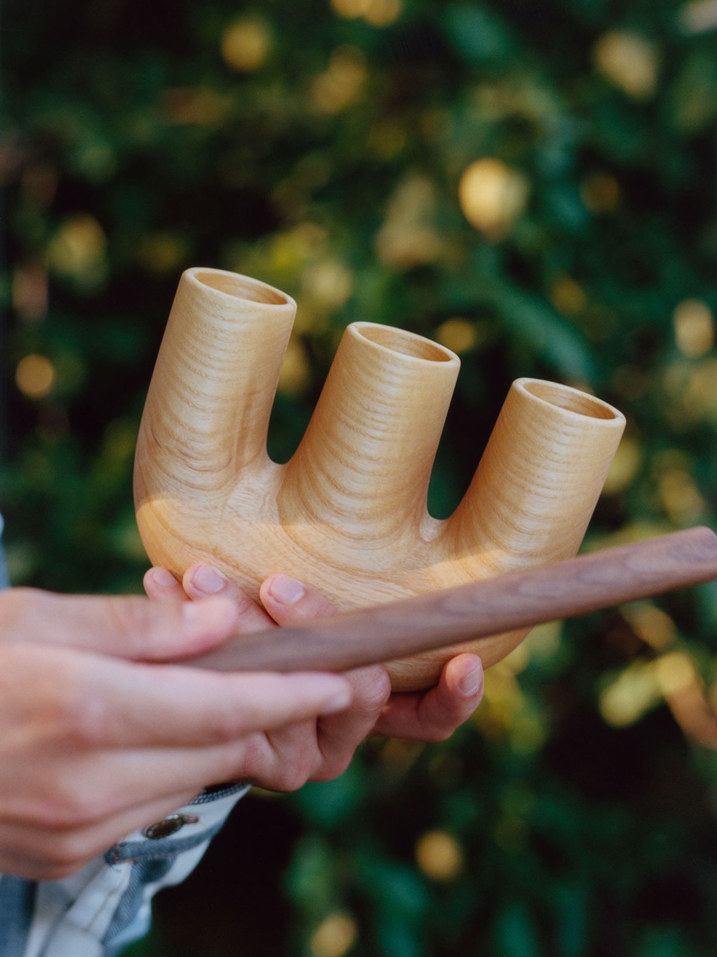 PELATA series celebrating the 20th anniversary of Finnish Design Shop.
Bic-Bic-Bac-Boc percussion instrument designed by Anderssen &amp; Voll.