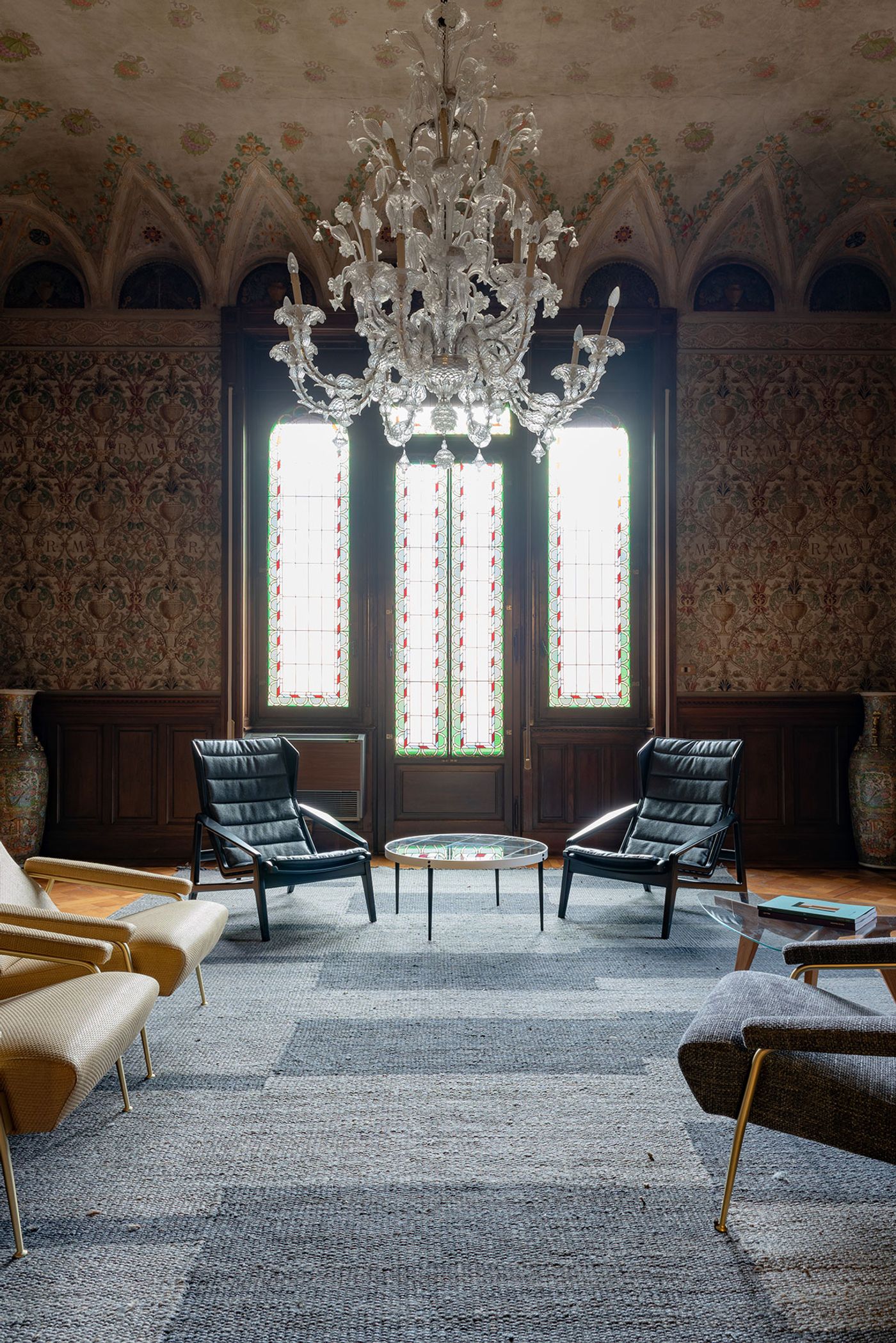 Installation view. REEDITIONS at Palazzo Mantero. Photo Maurizio Cavallasca. Courtesy Lake Como Design Festival. Installation view. REEDITIONS at Palazzo Mantero. Photo Maurizio Cavallasca. Courtesy Lake Como Design Festival.