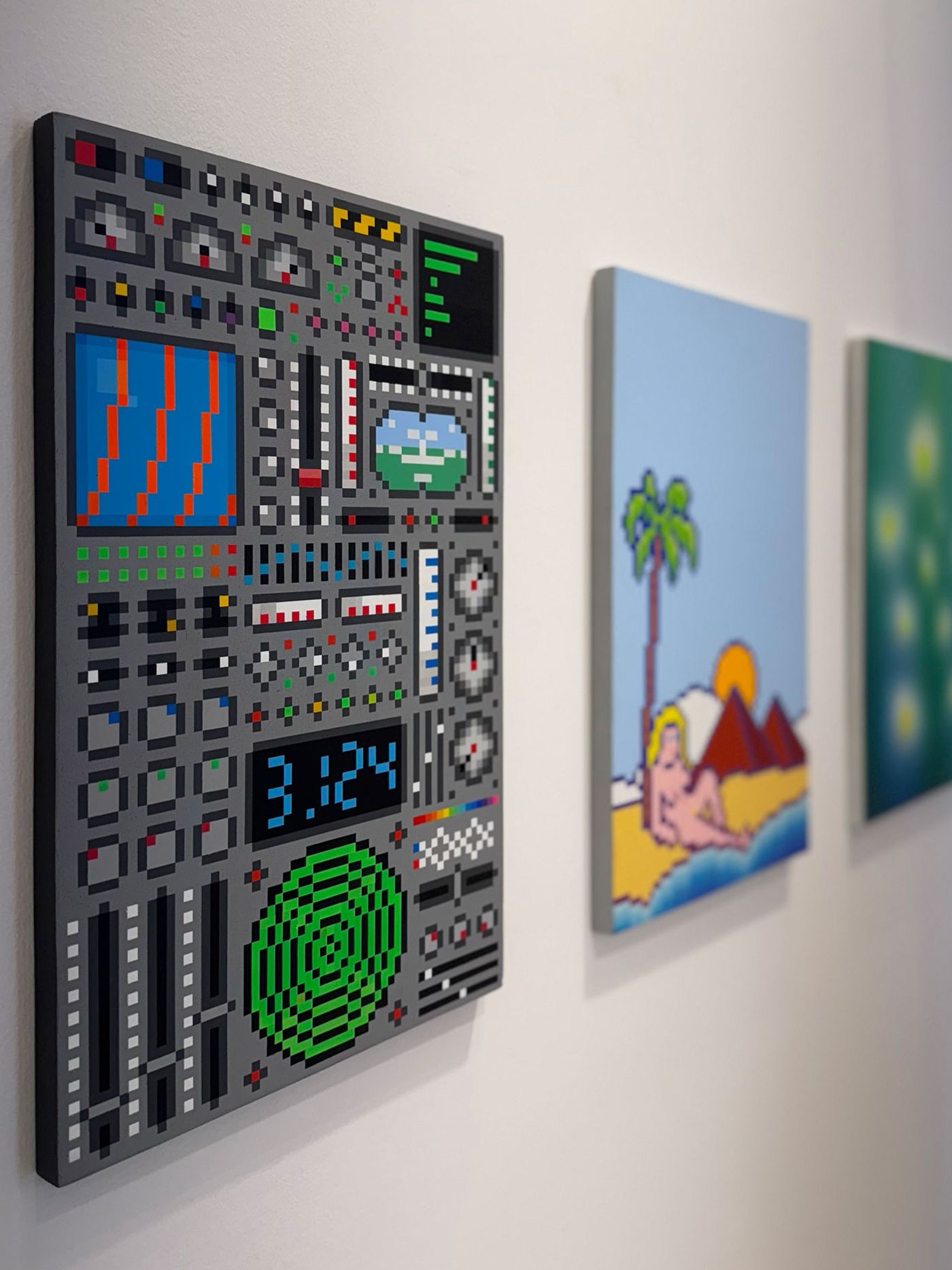 Pavlos Tsakonas
Tableau (des paramètres et indications), 2021. Acrylics on wood. 47x30cm.
Marika in the Nile Valley, 2020. Acrylics on wood. 47x30cm.
Depo Darm gallery.
Installation view, Art Athina 2024, Zappeion Hall, Sep 19 - 23, 2024. Pavlos Tsakonas
Tableau (des paramètres et indications), 2021. Acrylics on wood. 47x30cm.
Marika in the Nile Valley, 2020. Acrylics on wood. 47x30cm.
Depo Darm gallery.
Installation view, Art Athina 2024, Zappeion Hall, Sep 19 - 23, 2024.