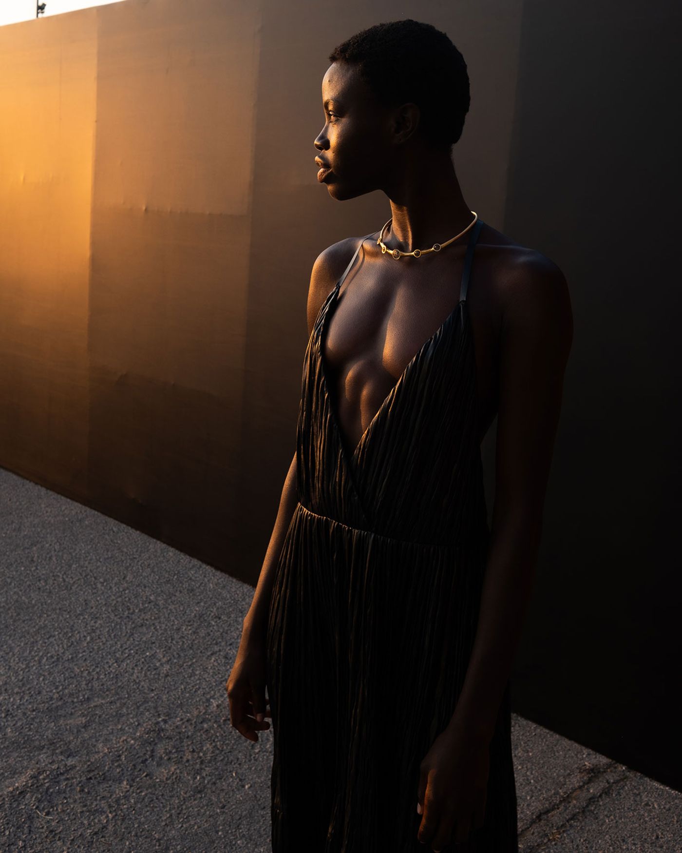 'SMALL TRADES'Zeus+Dione, Resort '24, 10 Years Anniversary Catwalk, Piraeus, Greece.Photo by Kosmas Koumianos.