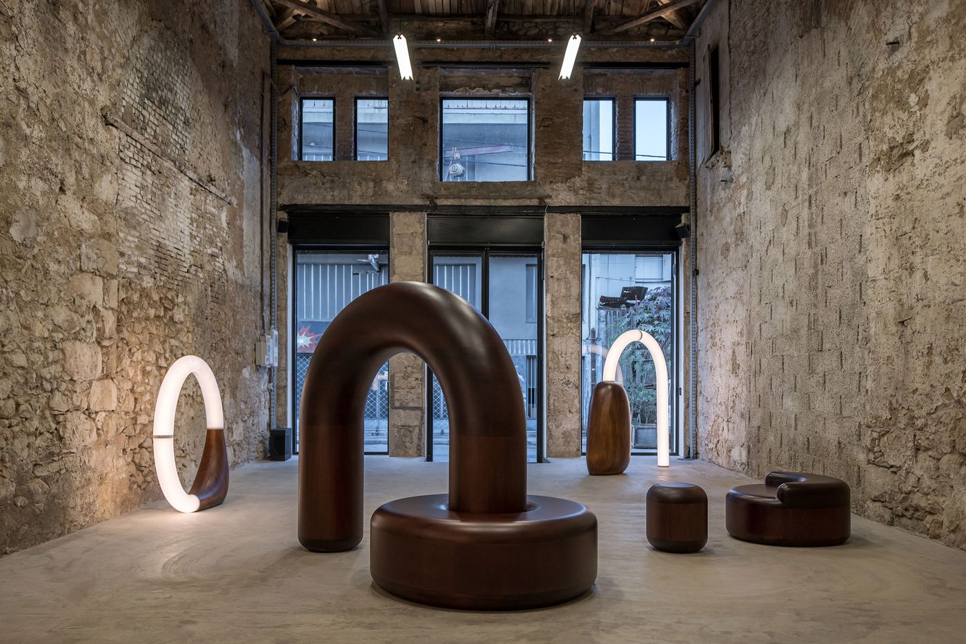 Installation view. VOLAX at Carwan Gallery, Athens. Photography by Giorgos Sfakianakis. Installation view. VOLAX at Carwan Gallery, Athens. Photography by Giorgos Sfakianakis.