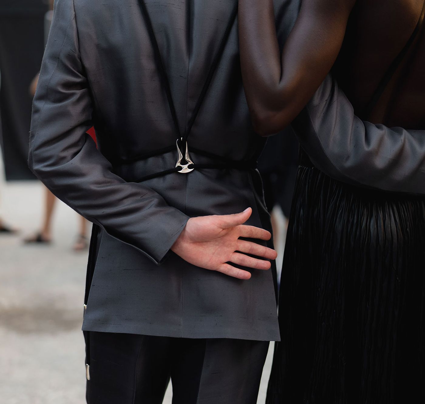 'SMALL TRADES'Zeus+Dione, Resort '24, 10 Years Anniversary Catwalk, Piraeus, Greece.Photo by Elias Joidos.