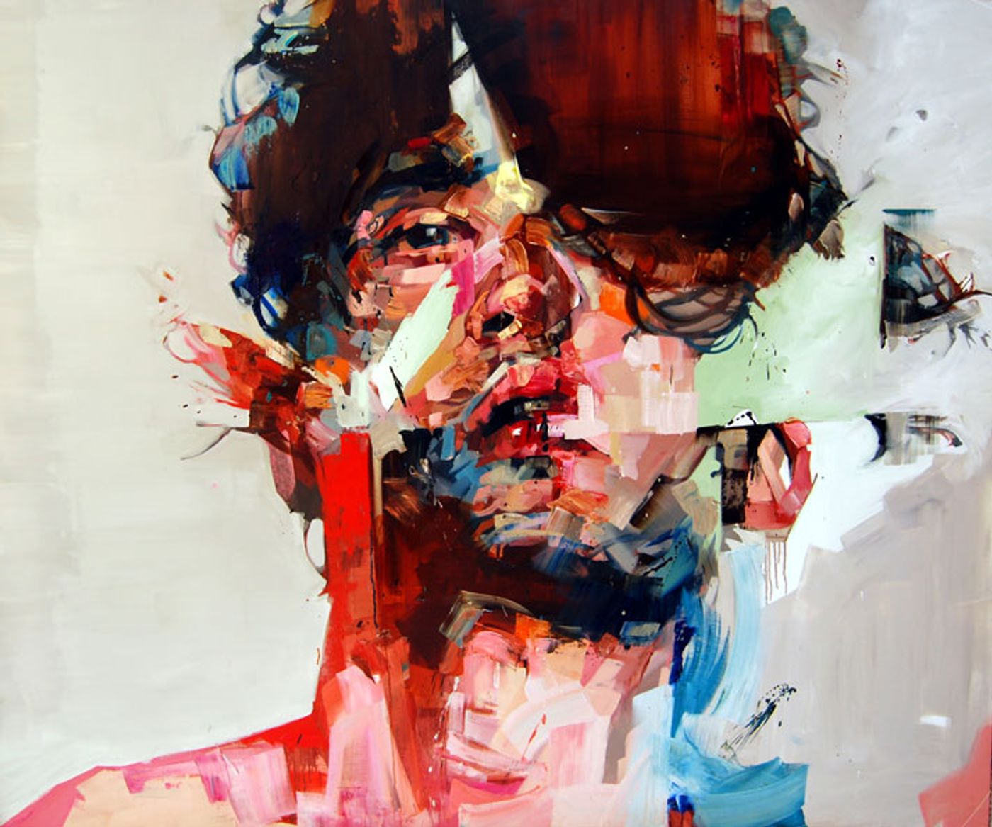 Andrew Salgado // The Bewildered Pursuit, 2012 Oil on canvas // 140x190cm