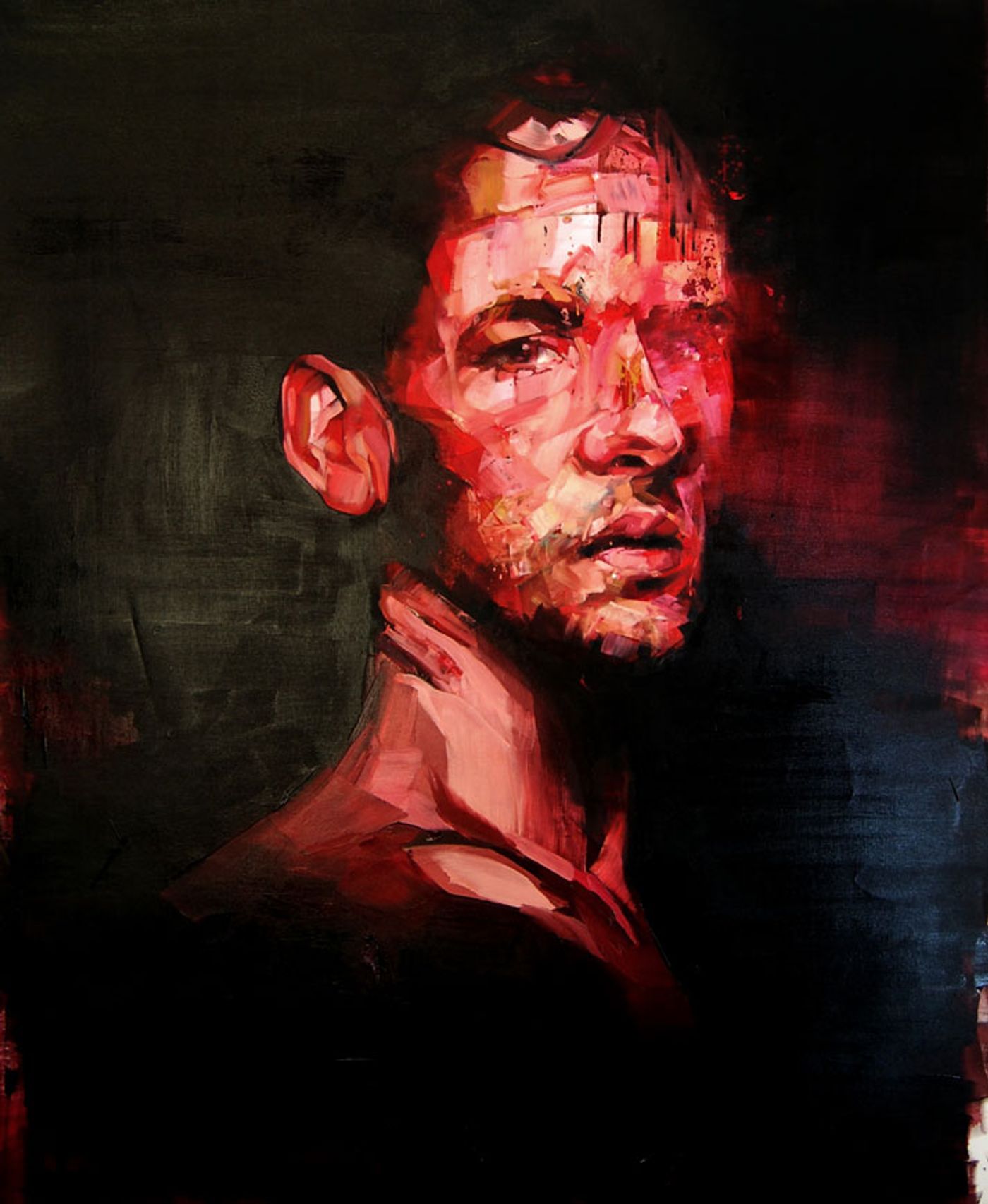 © Andrew Salgado // Its Not About Love, 2012 Oil on canvas // 140x120cm  
