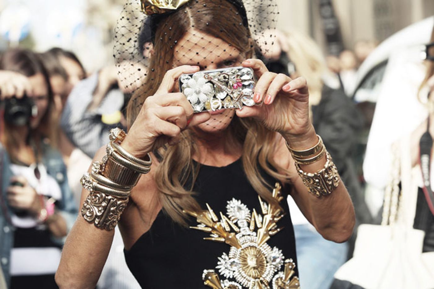 Anna dello Russo, photo © Streetfsn by Nam. Anna dello Russo, photo © Streetfsn by Nam.