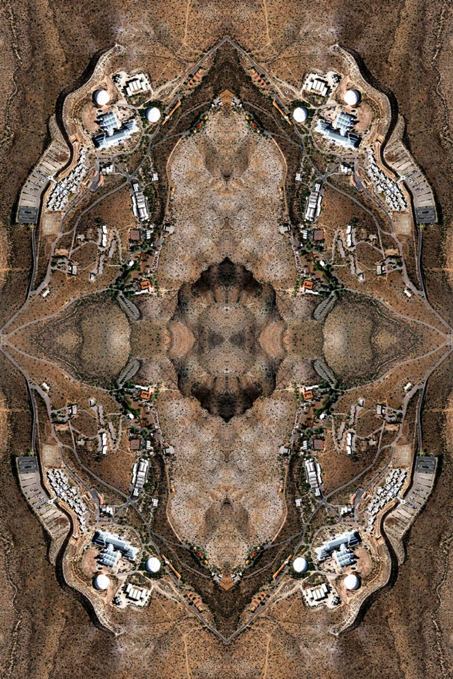 BIOSPHERE 2, ORACLE, ARIZONA, UNITED STATES OF AMERICA 2010-11Copyright David Thomas Smith BIOSPHERE 2, ORACLE, ARIZONA, UNITED STATES OF AMERICA 2010-11Copyright David Thomas Smith