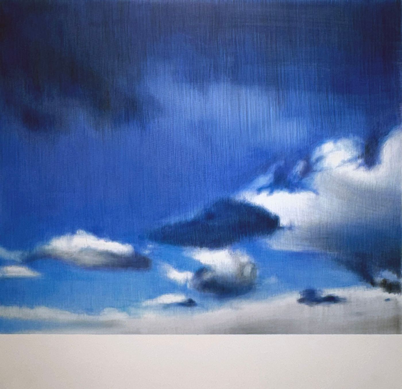 Alexandros Psychoulis.
Sky, 2024. Acrylic on offset print, 100 x 100 cm.
Courtesy of a.antonopoulou.art. Alexandros Psychoulis.
Sky, 2024. Acrylic on offset print, 100 x 100 cm.
Courtesy of a.antonopoulou.art.