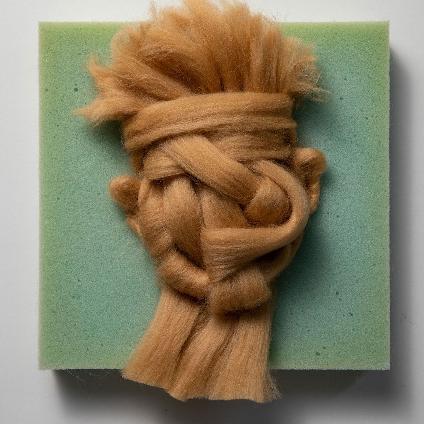 Salman Khoshroo, Wool on Foam Portraits Series, 2020.
Courtesy of the artist.