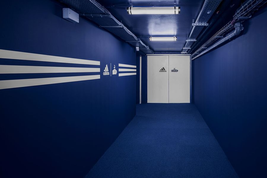 ADIDAS X INSEP: Ubalt Architectes Revamp Athletes’ Lounge and Locker ...