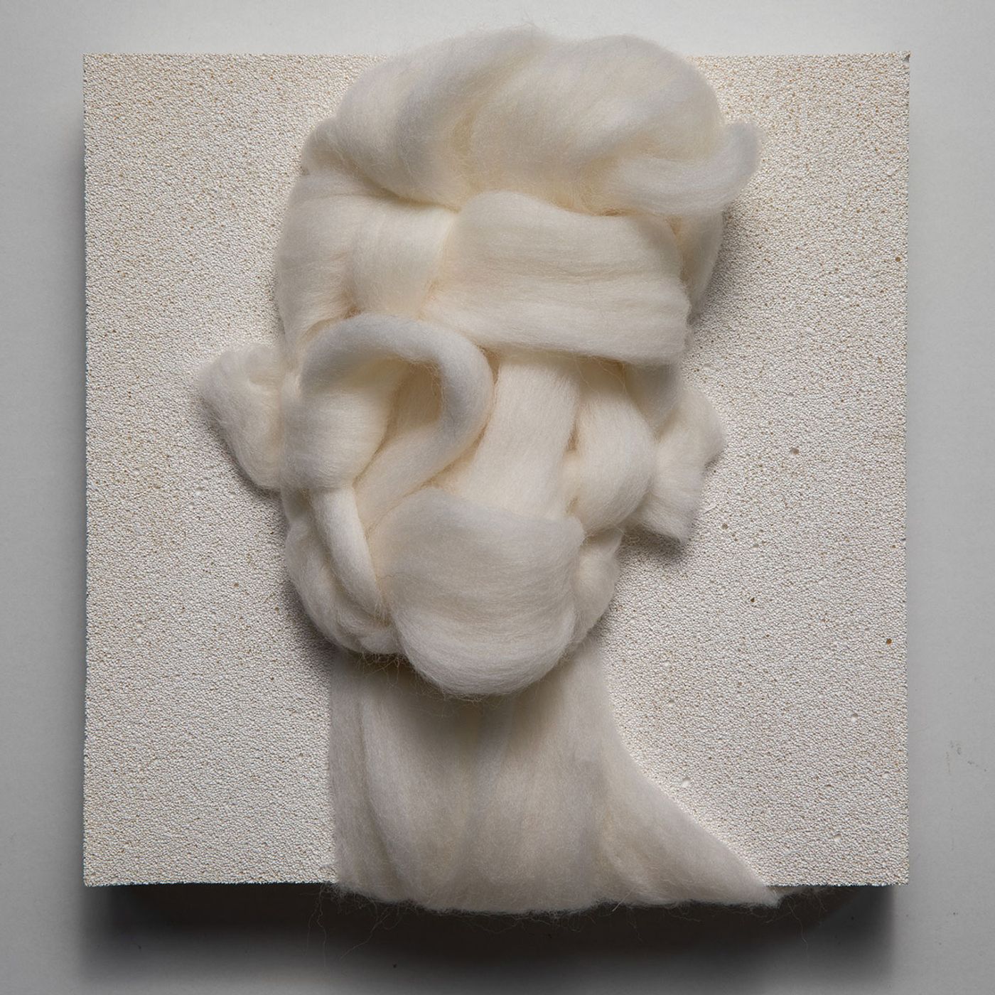 Salman Khoshroo, Wool on Foam Portraits Series, 2020.
Courtesy of the artist.