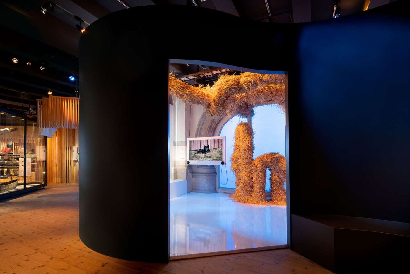 The Arctic - While the Ice is Melting, Nordiska museet, Stockholm. Exhibition view. Photo by Hendrik Zeitler. The Arctic - While the Ice is Melting, Nordiska museet, Stockholm. Exhibition view. Photo by Hendrik Zeitler.