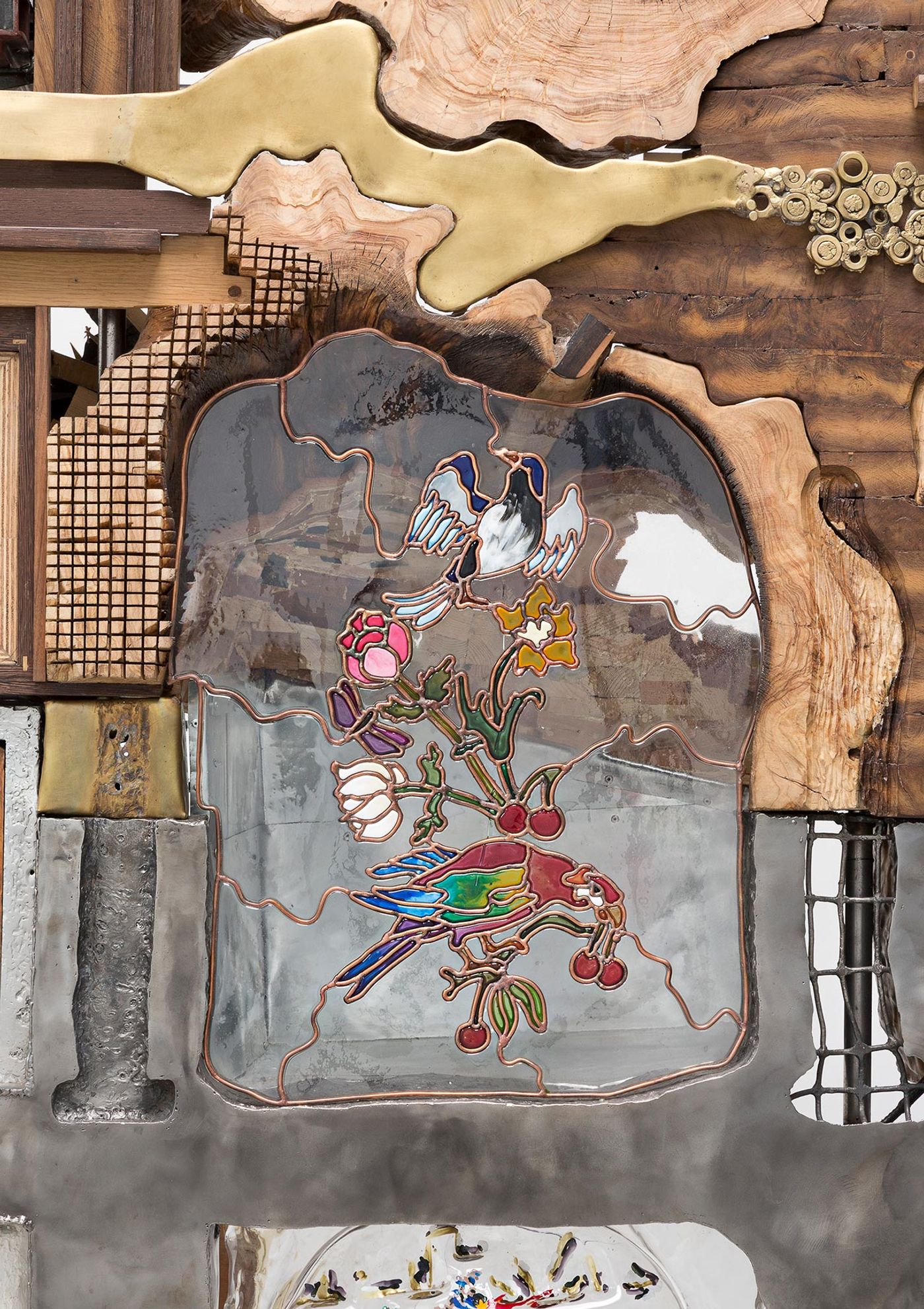 Kostas Lambridis, Elemental Cabinet (detail). Photo courtesy Carpenters Workshop Gallery. Kostas Lambridis, Elemental Cabinet (detail). Photo courtesy Carpenters Workshop Gallery.