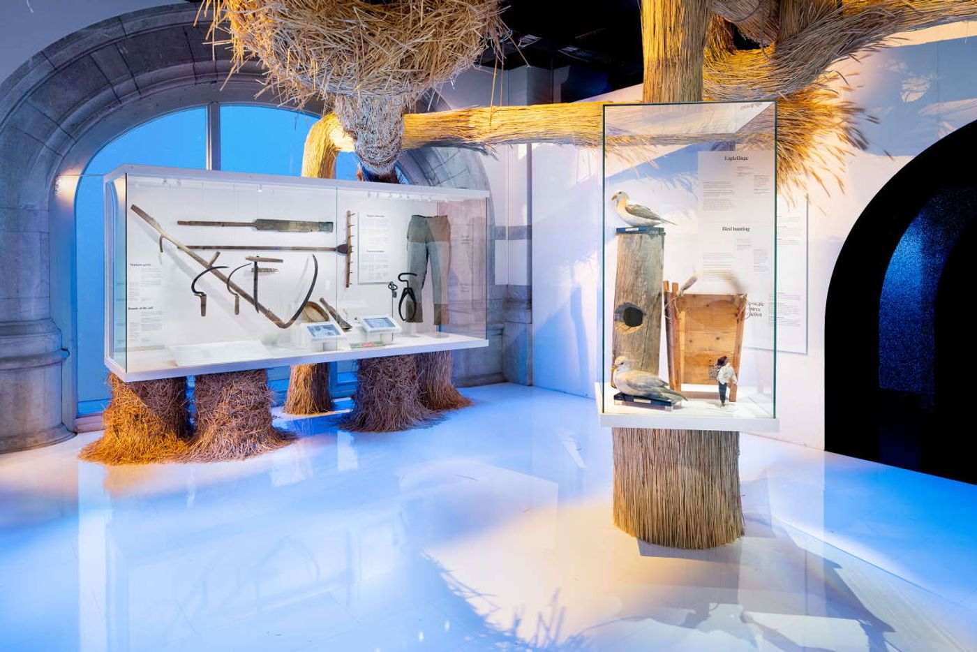 The Arctic - While the Ice is Melting, Nordiska museet, Stockholm. Exhibition view. Photo by Hendrik Zeitler. The Arctic - While the Ice is Melting, Nordiska museet, Stockholm. Exhibition view. Photo by Hendrik Zeitler.