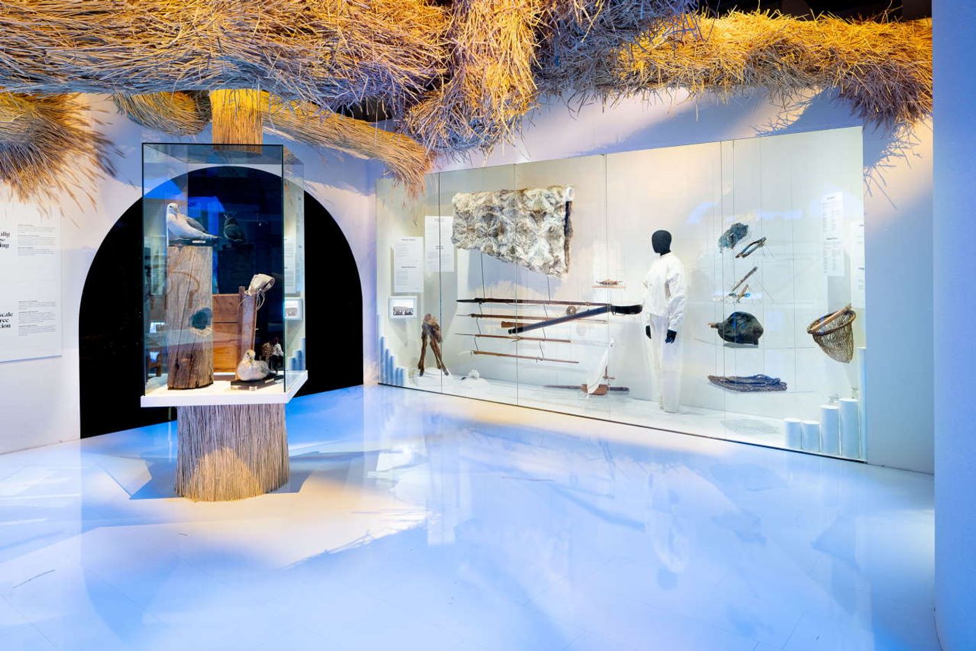 The Arctic - While the Ice is Melting, Nordiska museet, Stockholm. Exhibition view. Photo by Hendrik Zeitler. The Arctic - While the Ice is Melting, Nordiska museet, Stockholm. Exhibition view. Photo by Hendrik Zeitler.