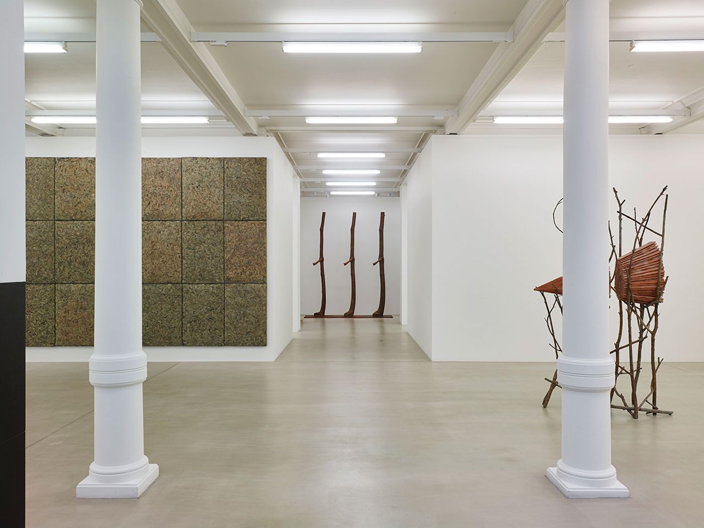 Giuseppe Penone, Fui, Saró, Non Sono (I was, I will be, I am not). Installation view from Marian Goodman Gallery London. Courtesy the artist and Marian Goodman Gallery.