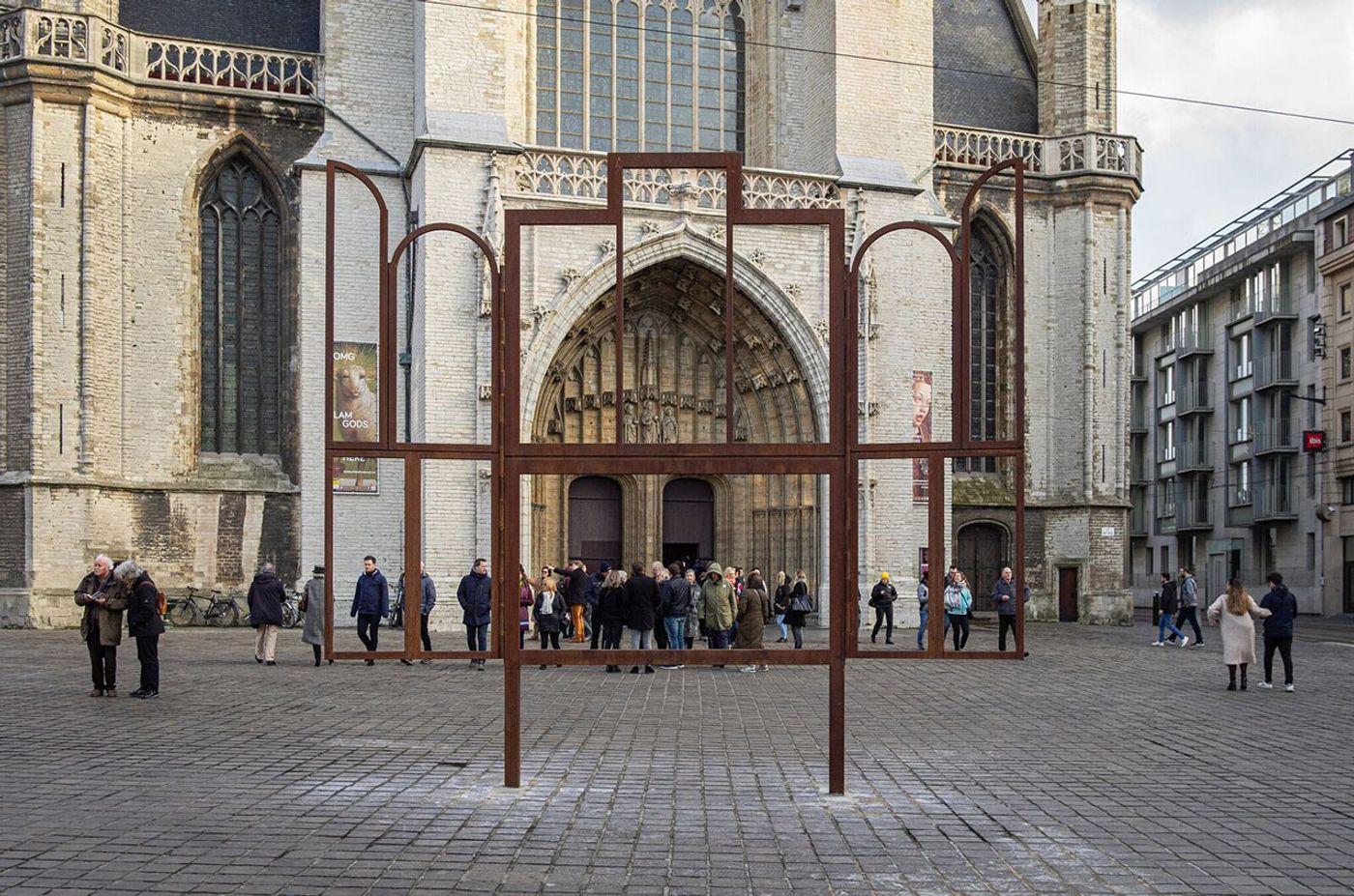 Kris Martin Altar, 2014. Installation at St Bavo’s Cathedral, Ghent. Kris Martin Altar, 2014. Installation at St Bavo’s Cathedral, Ghent.