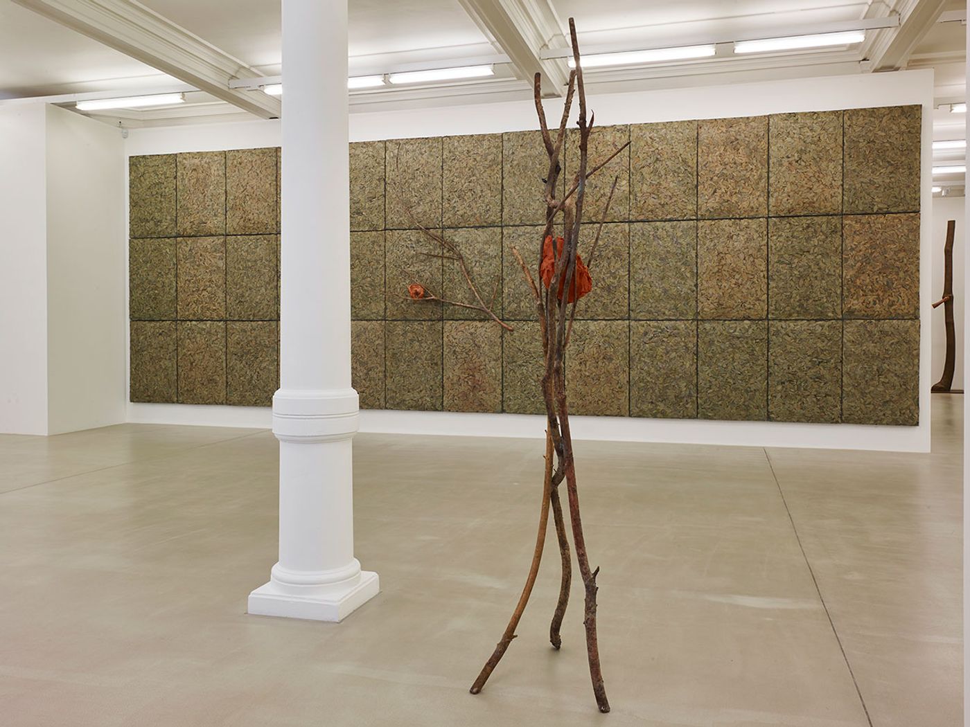 Giuseppe Penone, Fui, Saró, Non Sono (I was, I will be, I am not). Installation view from Marian Goodman Gallery London. Courtesy the artist and Marian Goodman Gallery.