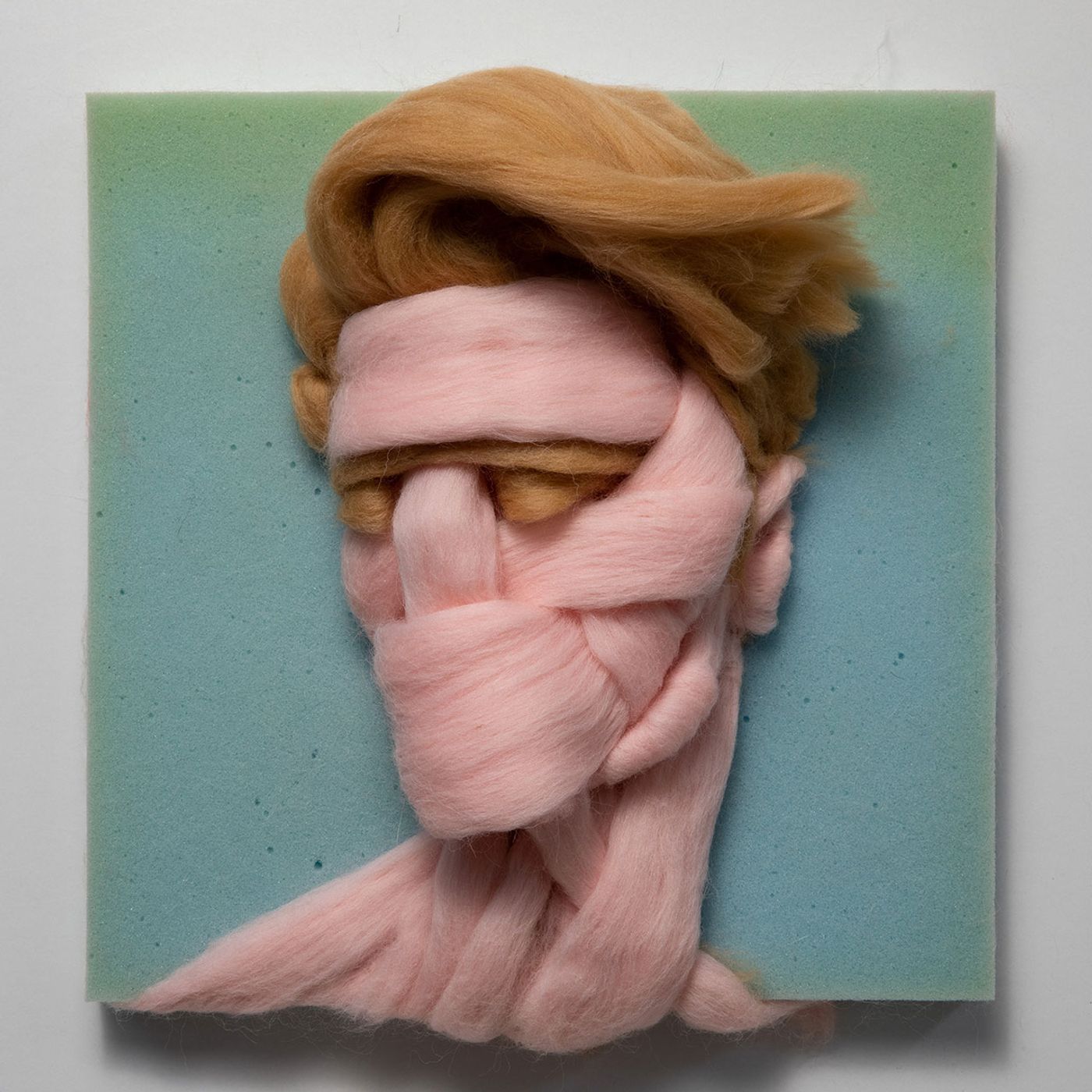 Salman Khoshroo, Wool on Foam Portraits Series, 2020.
Courtesy of the artist. Salman Khoshroo, Wool on Foam Portraits Series, 2020.
Courtesy of the artist.