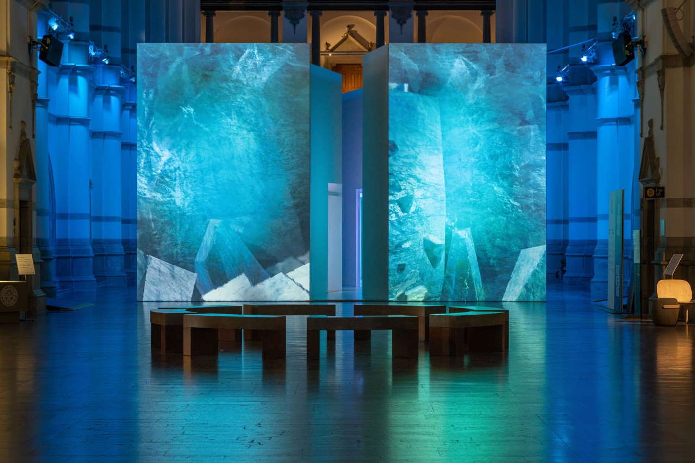 The Arctic - While the Ice is Melting, Nordiska museet, Stockholm. Exhibition view. Photo by Hendrik Zeitler. The Arctic - While the Ice is Melting, Nordiska museet, Stockholm. Exhibition view. Photo by Hendrik Zeitler.