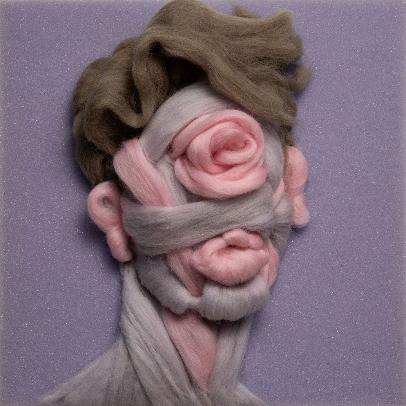 Salman Khoshroo, Wool on Foam Portraits Series, 2020.
Courtesy of the artist. Salman Khoshroo, Wool on Foam Portraits Series, 2020.
Courtesy of the artist.