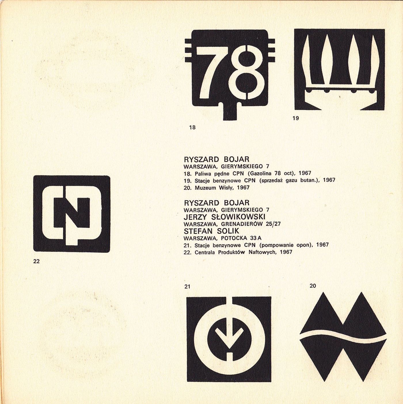 経典 Polish Second The Exhibition Symbols Graphic of その他