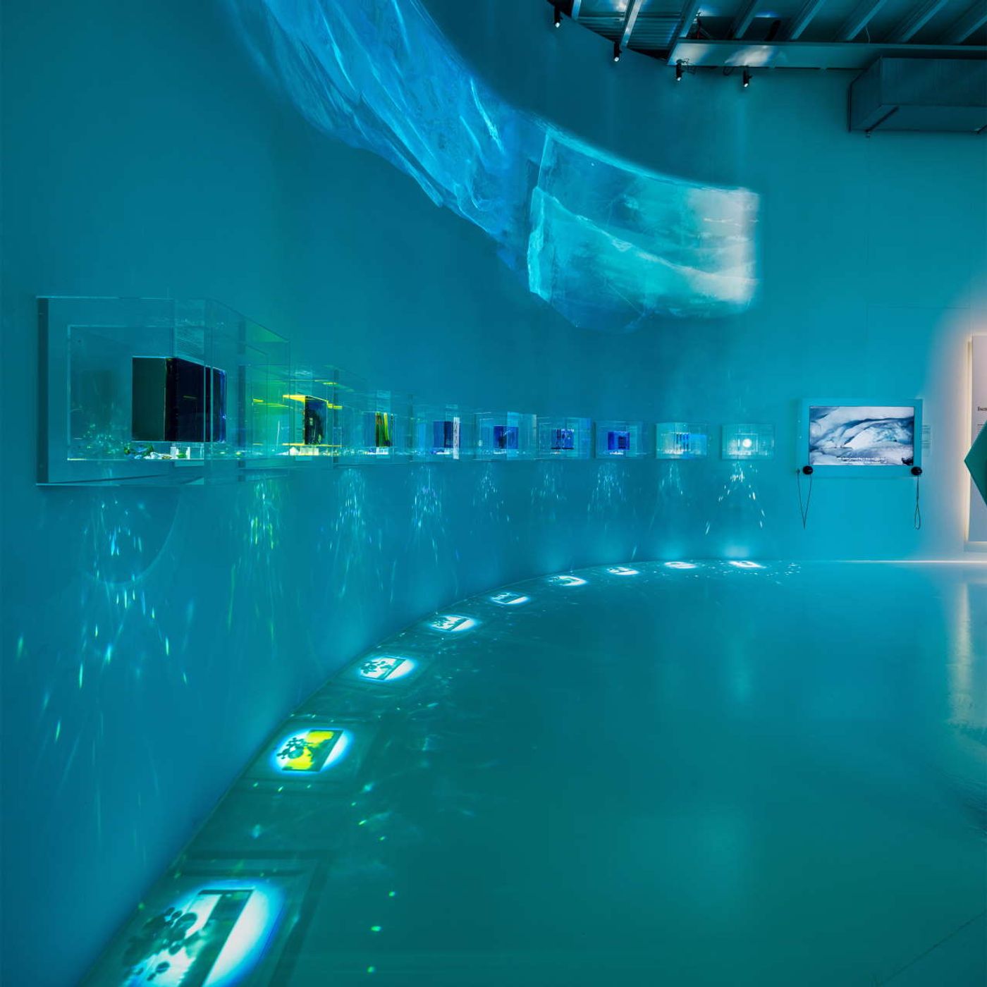 The Arctic - While the Ice is Melting, Nordiska museet, Stockholm. Exhibition view. Photo by Hendrik Zeitler. The Arctic - While the Ice is Melting, Nordiska museet, Stockholm. Exhibition view. Photo by Hendrik Zeitler.