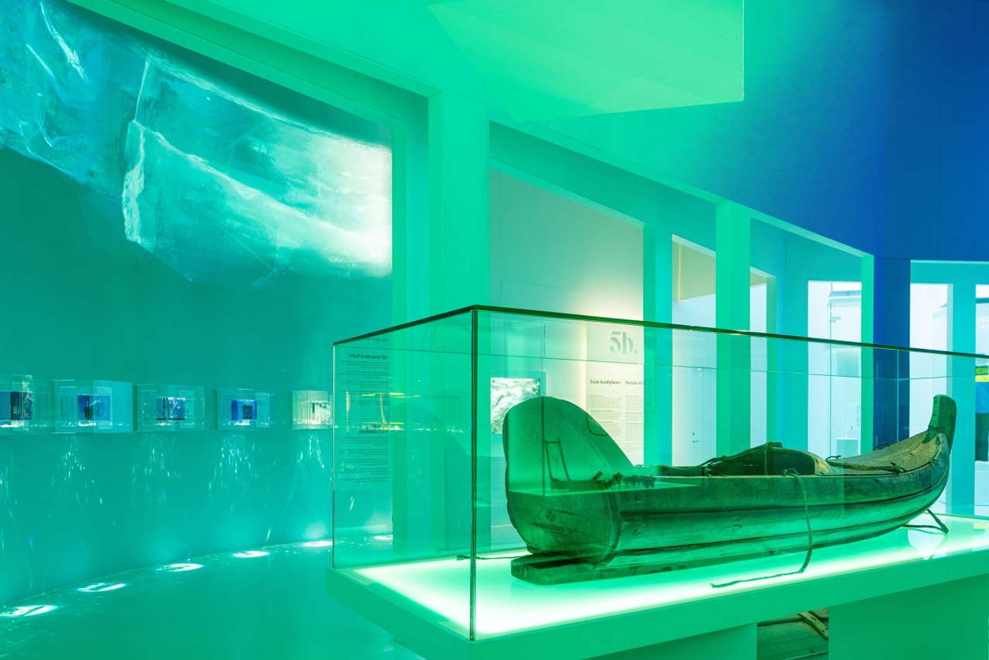 The Arctic - While the Ice is Melting, Nordiska museet, Stockholm. Exhibition view. Photo by Hendrik Zeitler. The Arctic - While the Ice is Melting, Nordiska museet, Stockholm. Exhibition view. Photo by Hendrik Zeitler.