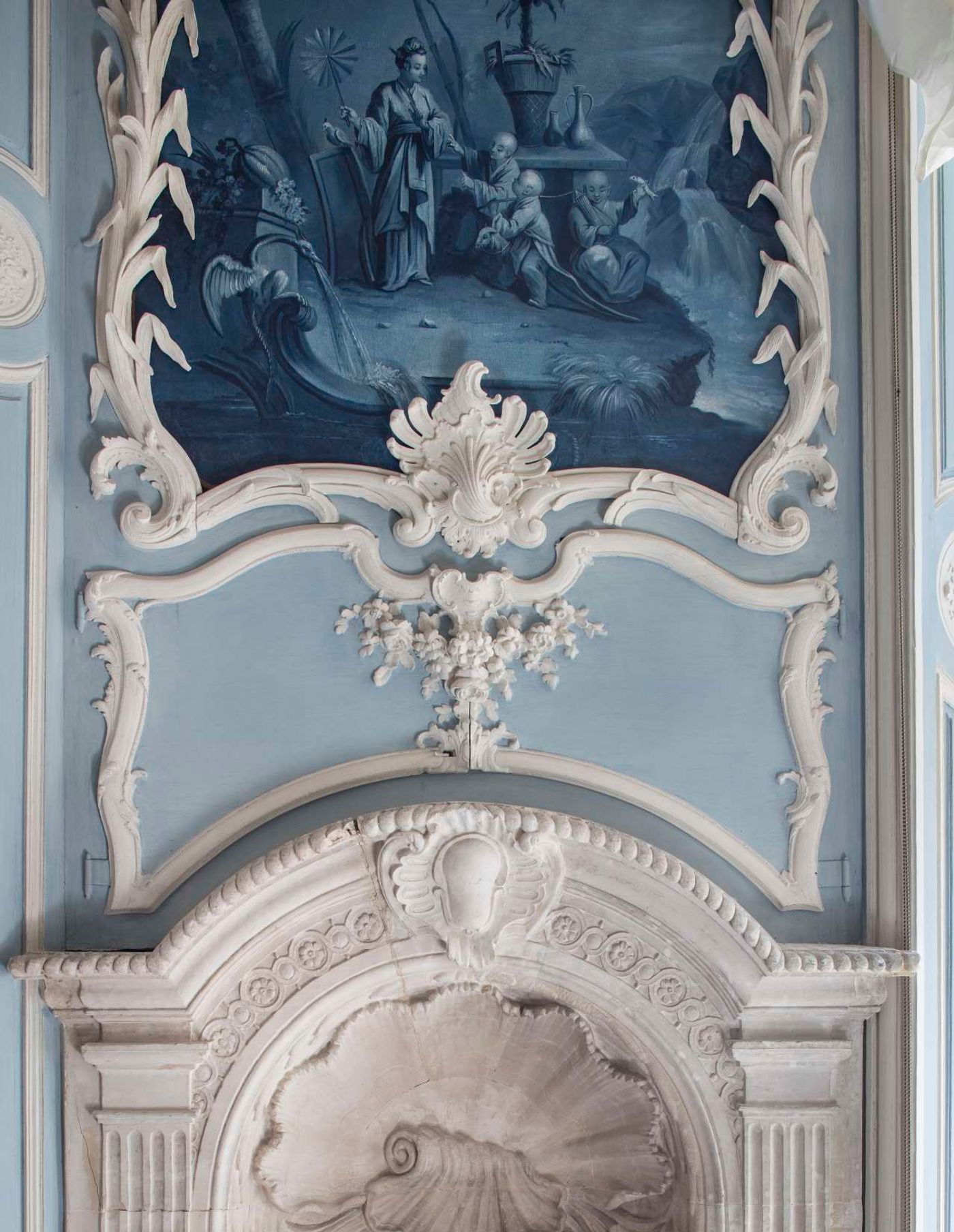 Photo by Bruno Ehrs for "Château de Villette. The splendor of French decor”, published by Flammarion.