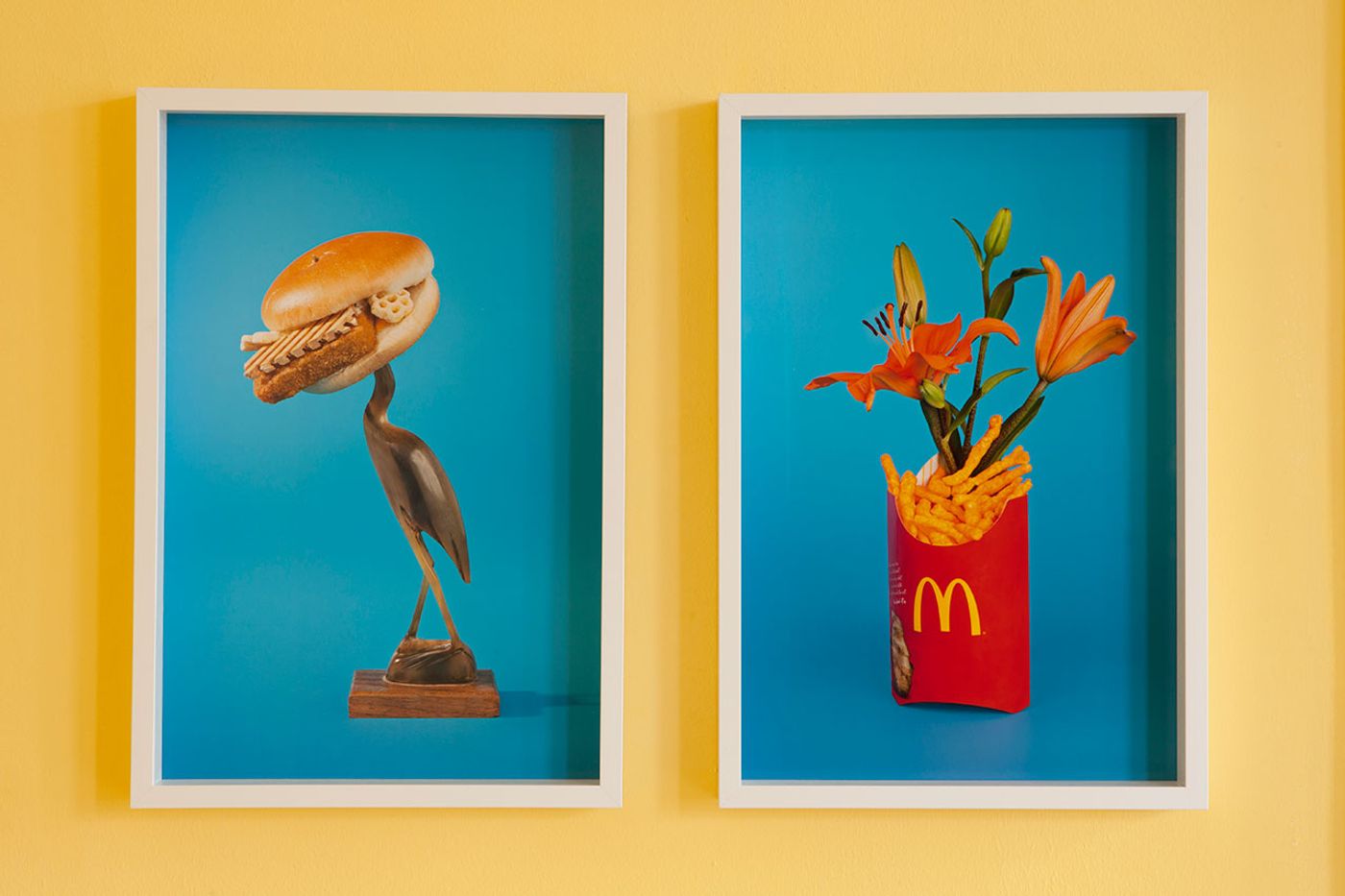 Tropical Punch at Galerie Nathalie Halgand, curated by keen on magazine. Left: Marc Horowitz, Keeping Up Appearances, 2014. Digital C-Print, 58,42 x 38,7 cm. Edition 3 of 3. Right: Marc Horowitz, Rock Bottom, 2014. Digital C-Print, 58,42 x 38,7 cmEdition 3 of 3.
