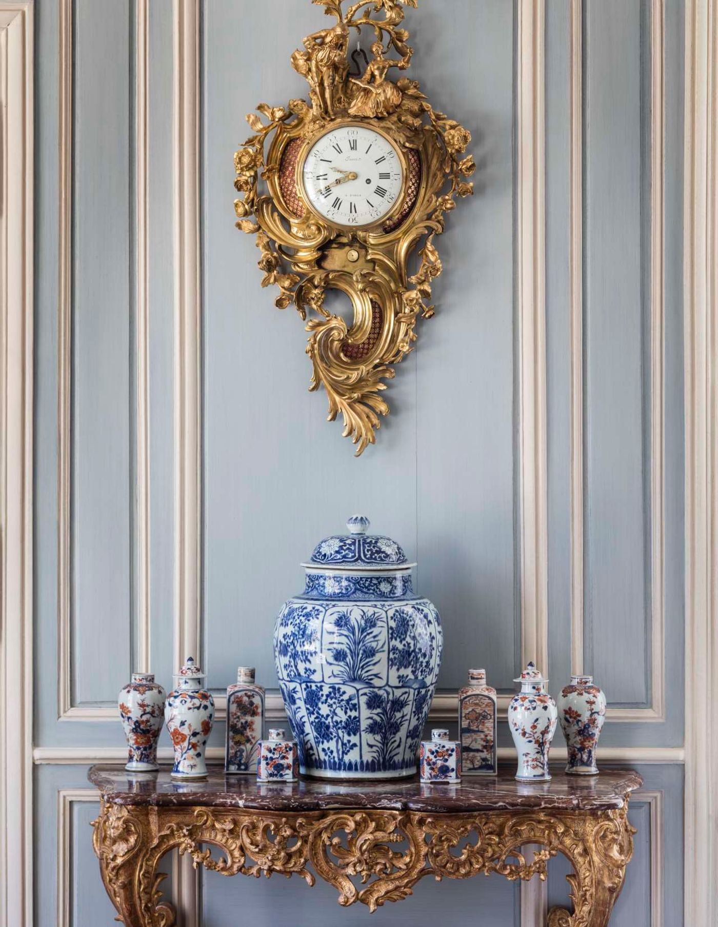 Photo by Bruno Ehrs for "Château de Villette. The splendor of French decor”, published by Flammarion.