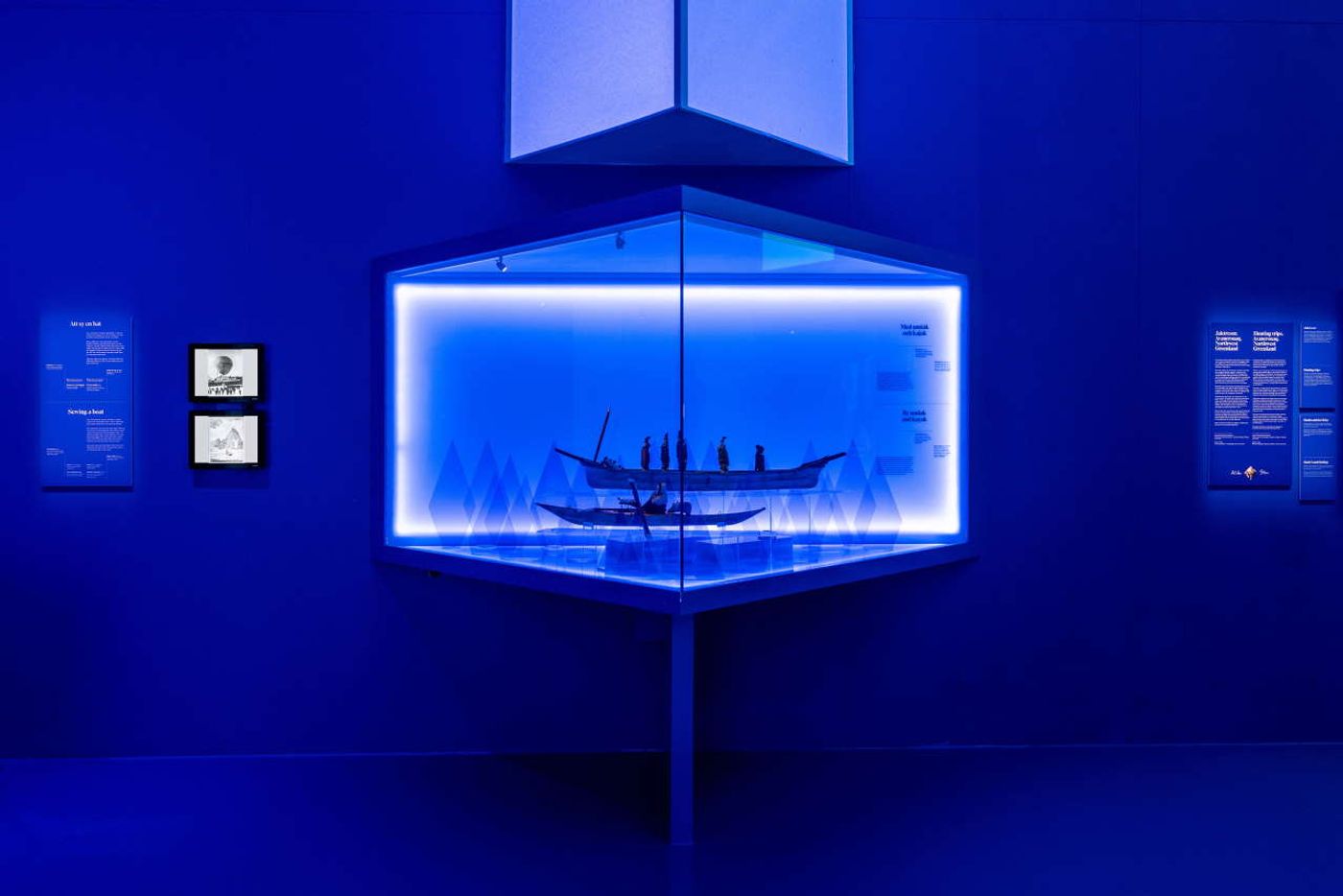 The Arctic - While the Ice is Melting, Nordiska museet, Stockholm. Exhibition view. Photo by Hendrik Zeitler. The Arctic - While the Ice is Melting, Nordiska museet, Stockholm. Exhibition view. Photo by Hendrik Zeitler.