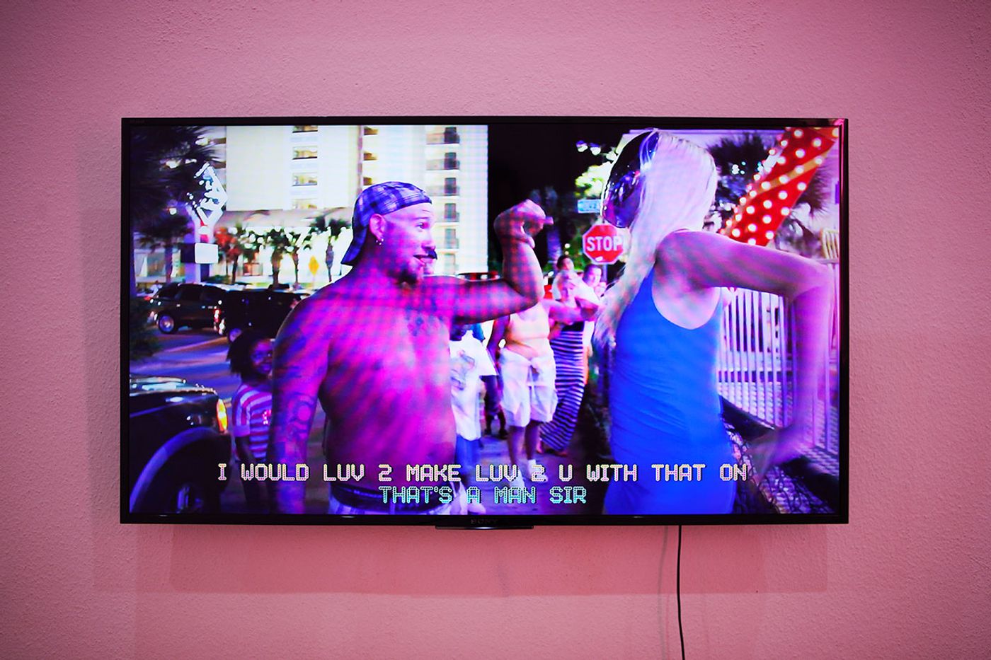Tropical Punch at Galerie Nathalie Halgand, curated by keen on magazine. Alli Coate/ Signe Pierce, American Reflexxx, 2015, Short Film. 00:14:02.