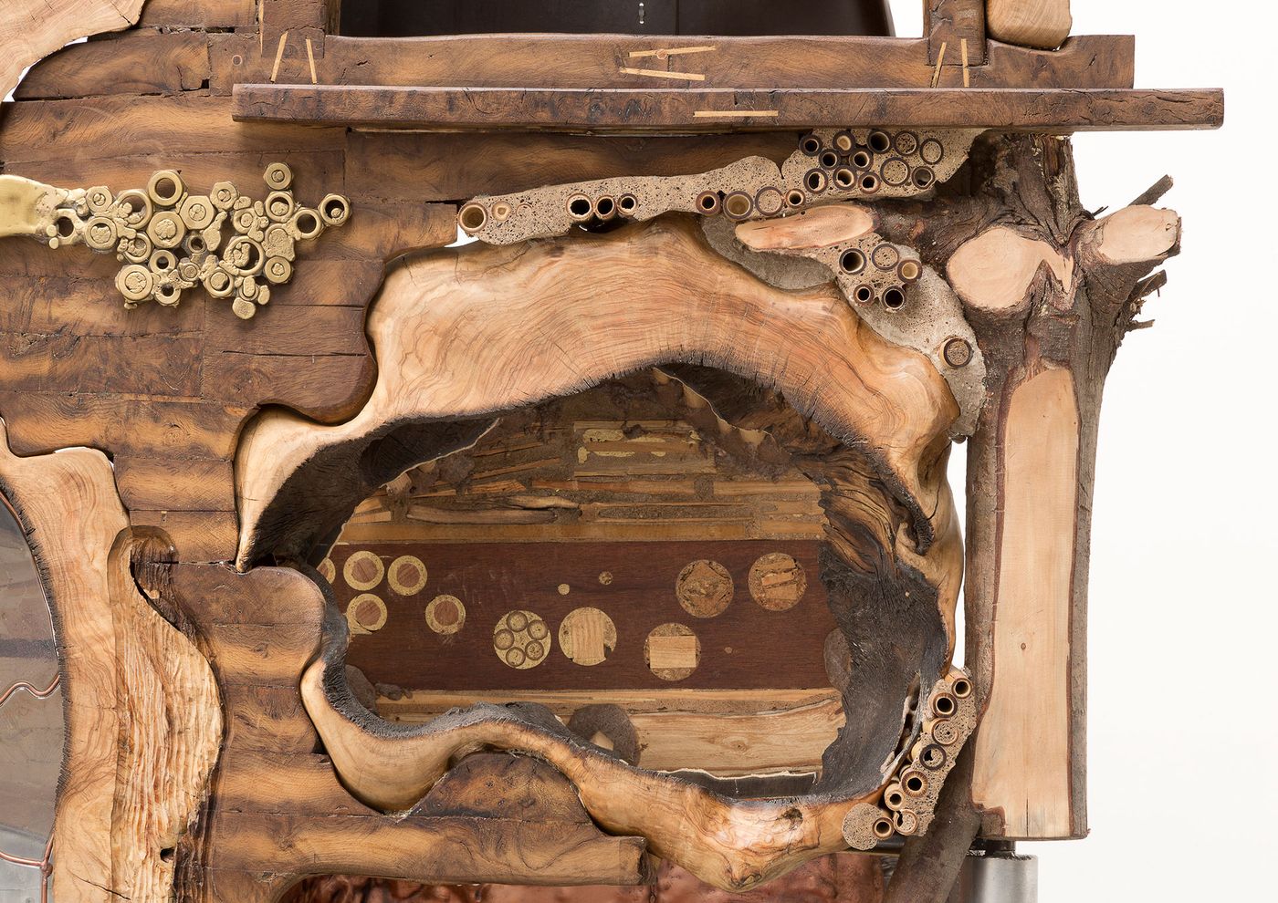 Kostas Lambridis, Elemental Cabinet (detail). Photo courtesy Carpenters Workshop Gallery. Kostas Lambridis, Elemental Cabinet (detail). Photo courtesy Carpenters Workshop Gallery.