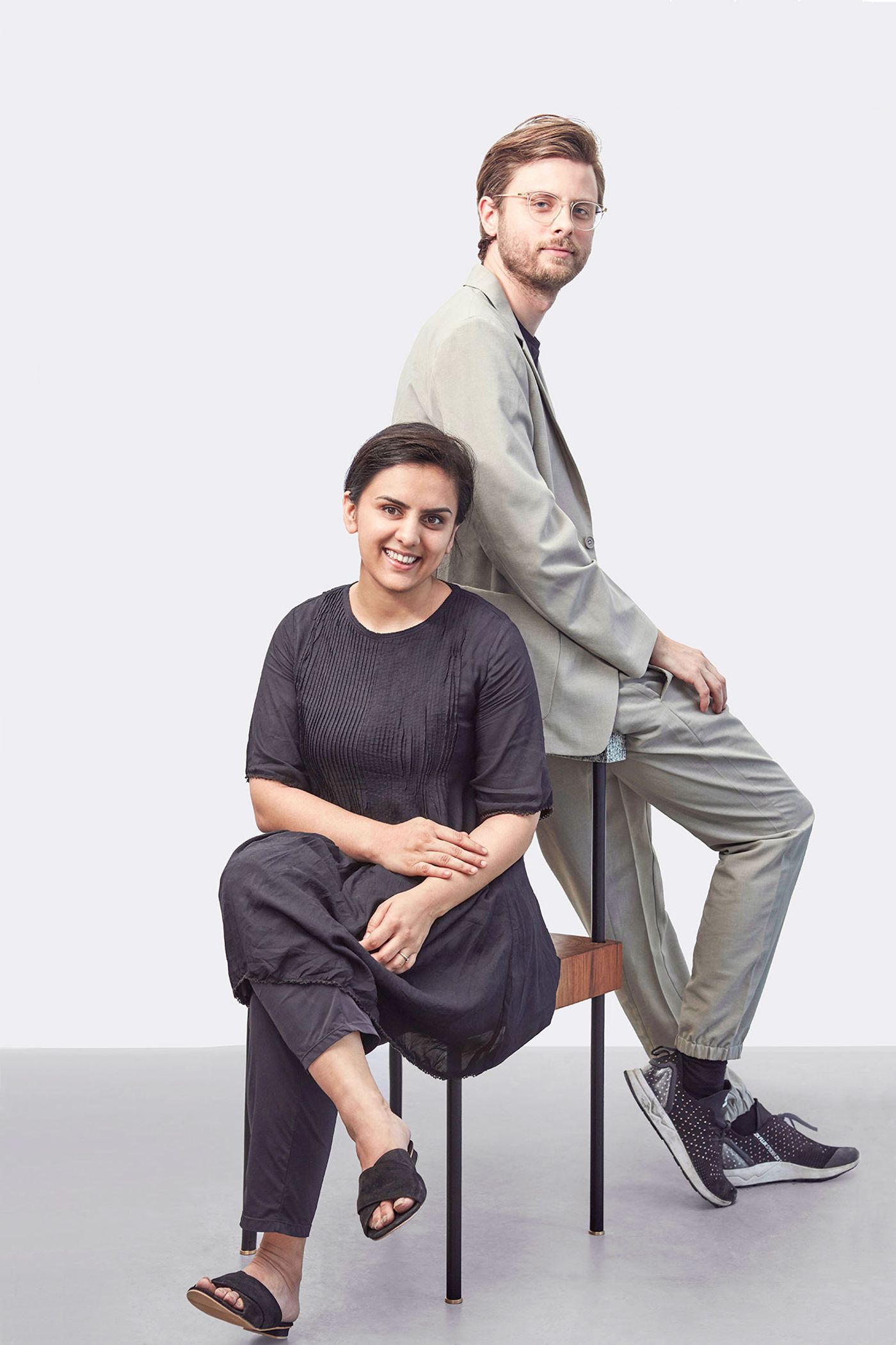 Pascal Hien & Nikita Bhate portrait. Photo by Sameer Belvalkar. Pascal Hien & Nikita Bhate portrait. Photo by Sameer Belvalkar.