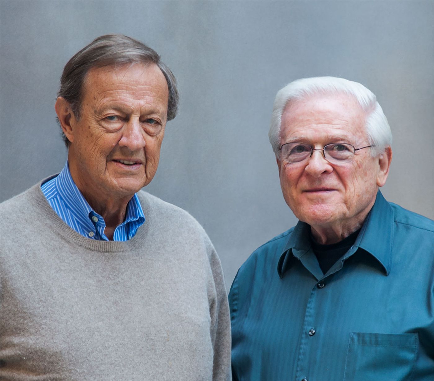 Ivan Chermayeff and Tom Geismar portrait. Photo © Chermayeff &amp; Geismar &amp; Haviv.