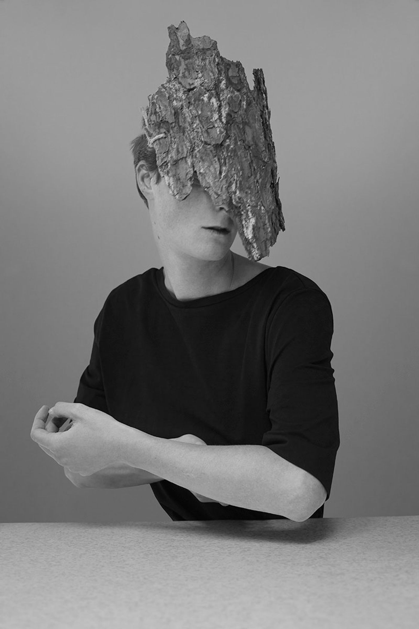Dorottya Vékony, When it happened I was there, Dorottya, 2018-2019. Archiv inkjet print, variable dimension. Courtesy of Aron Weber, the artist and aqb Project Space. 