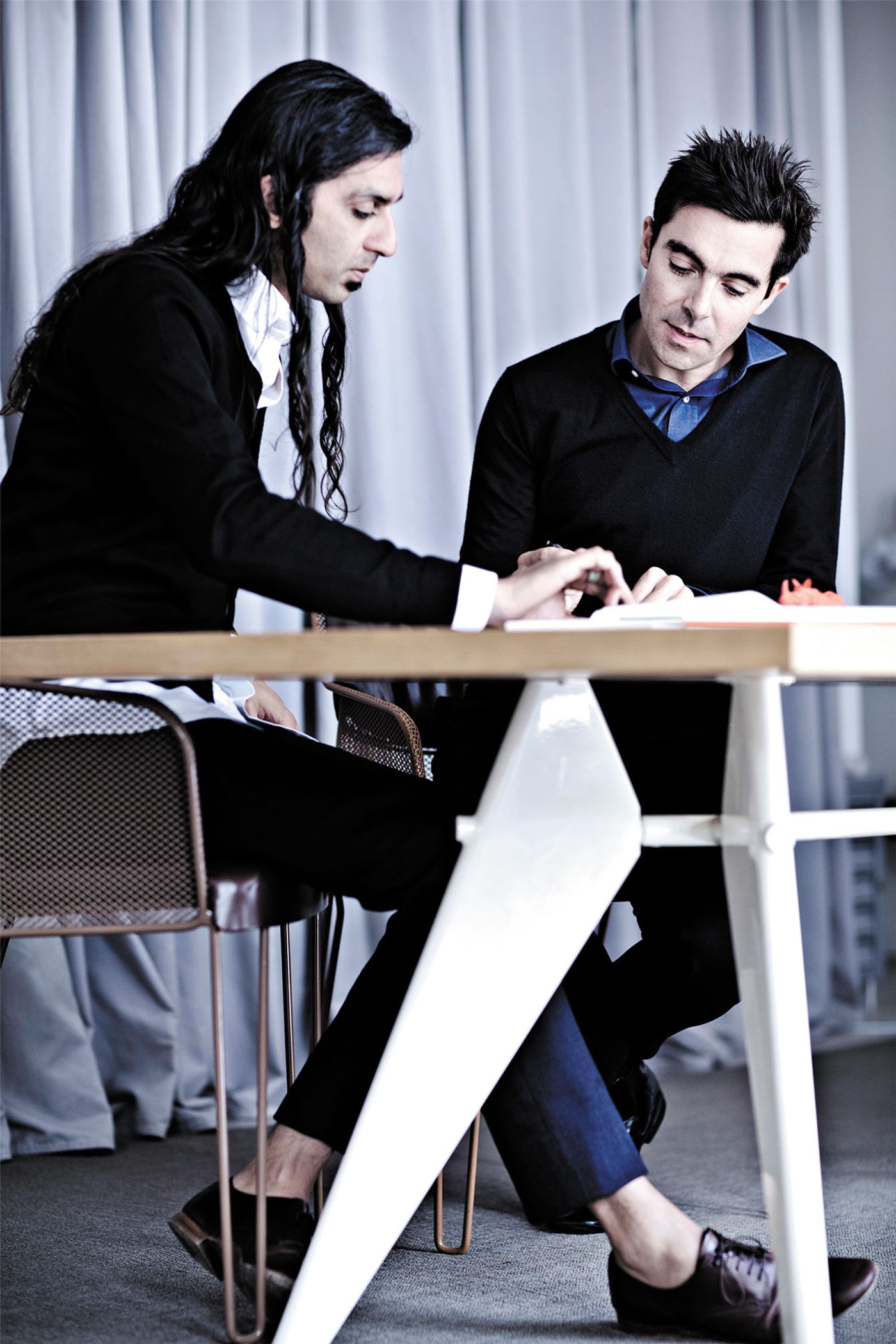 Sanjit Manku and Patrick Jouin. Photo © Benoit Linero.