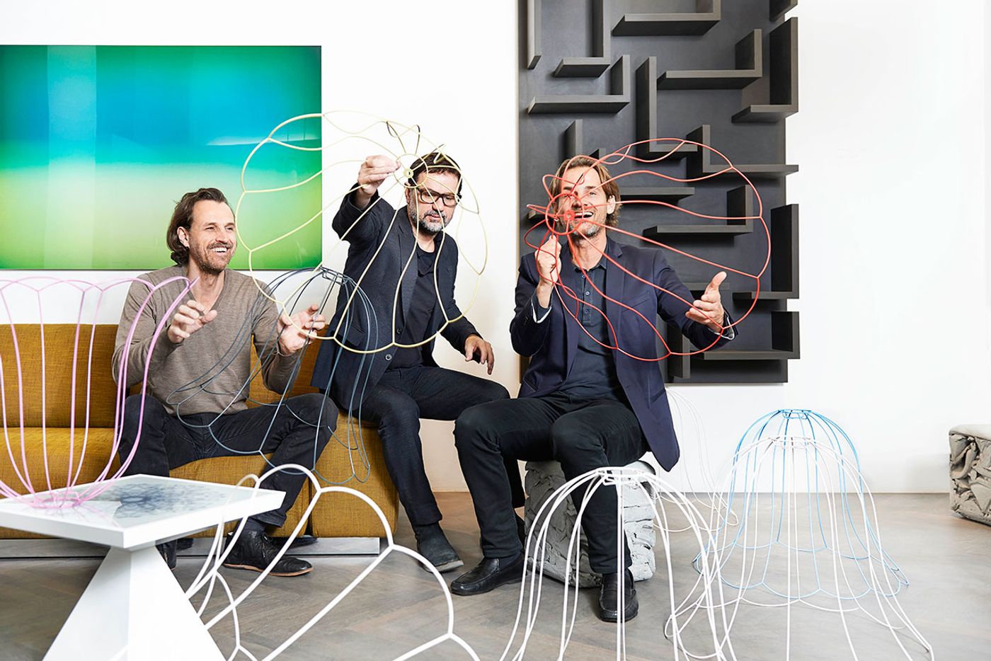 Harald Hatschenberger, Thomas Neuber and Henning Weimer of destilat. Photo © destilat. Harald Hatschenberger, Thomas Neuber and Henning Weimer of destilat. Photo © destilat.