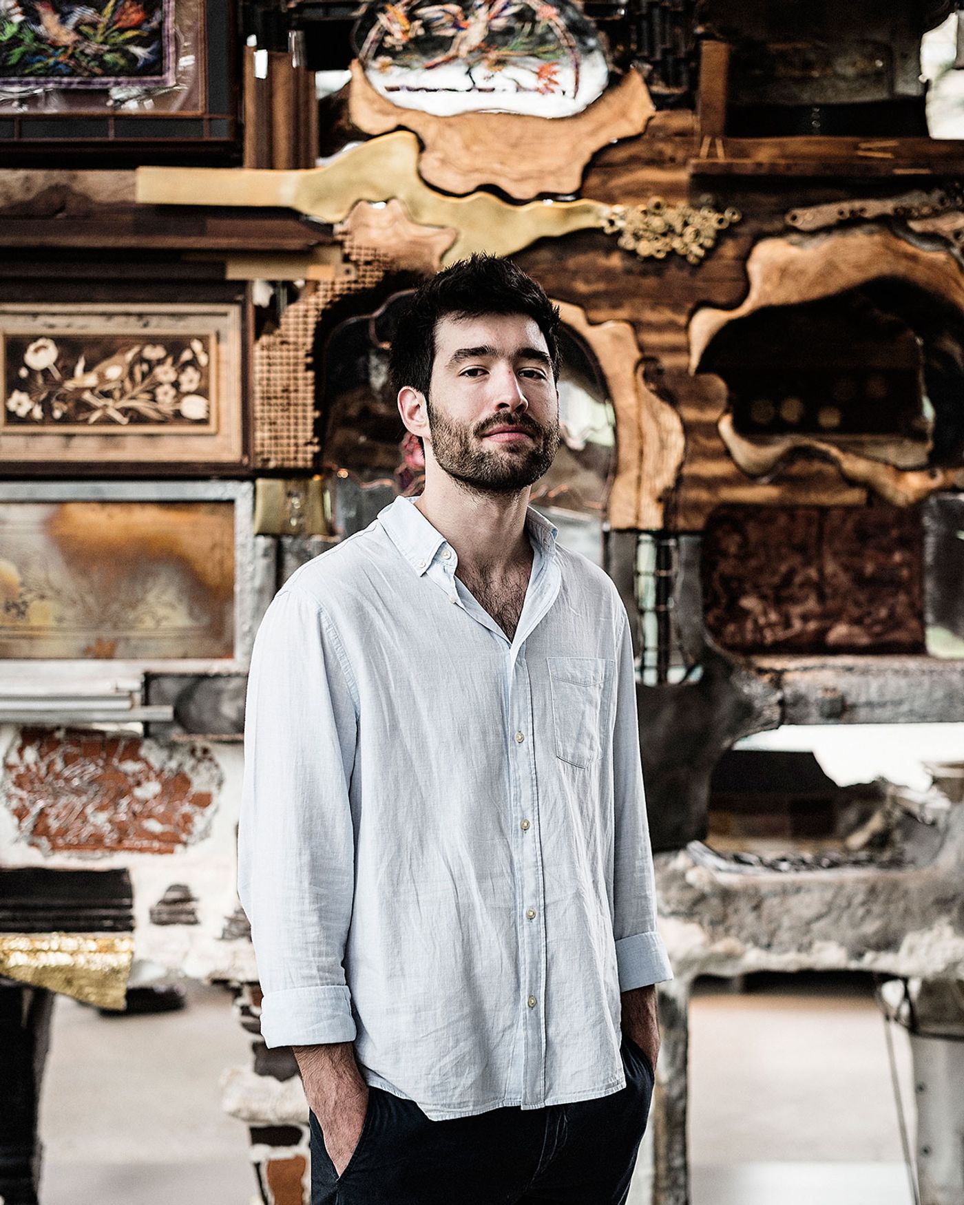 Kostas Lambridis portrait. Photo © Edouard Caupeil Kostas Lambridis portrait. Photo © Edouard Caupeil