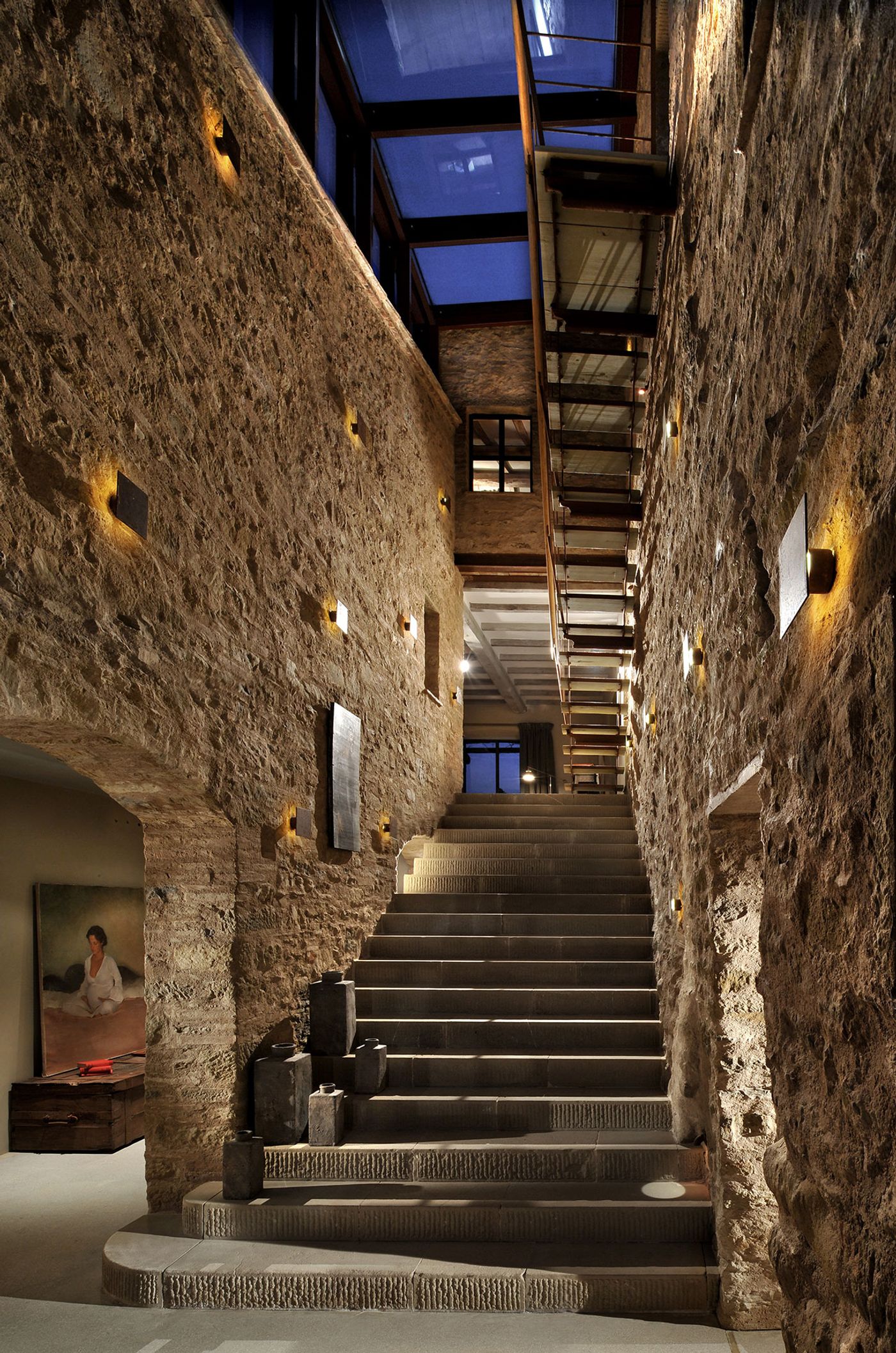 Castello di Reschio - Interiors. Photo © Reschio estate. Castello di Reschio - Interiors. Photo © Reschio estate.