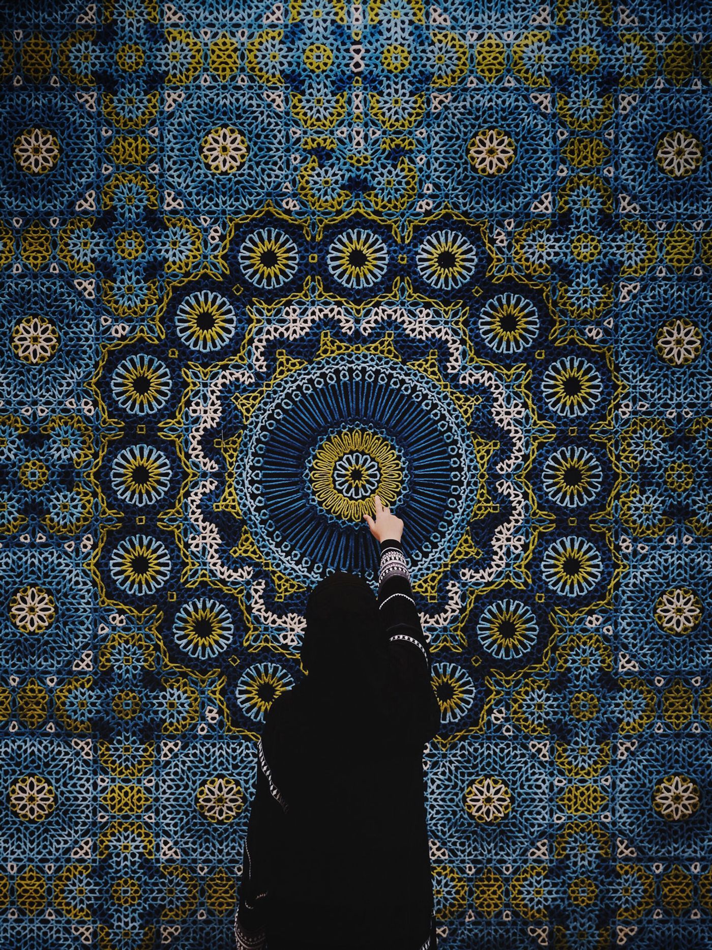 The Hammam Deluxe carpet by Samovar Carpets. Photo by Herald Herrera at Downtown Design Dubai 2015. The Hammam Deluxe carpet by Samovar Carpets. Photo by Herald Herrera at Downtown Design Dubai 2015.